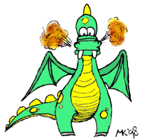 Gwobbel the Friendly dragon